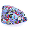 Washable Unisex Scrubs Hats with Button Anti-lear
